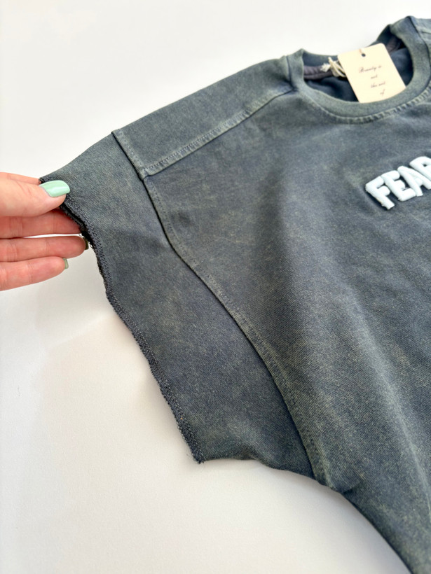 ست وست و شلوارک پارچه ماکان سنگشور بچگانه و نوجوان