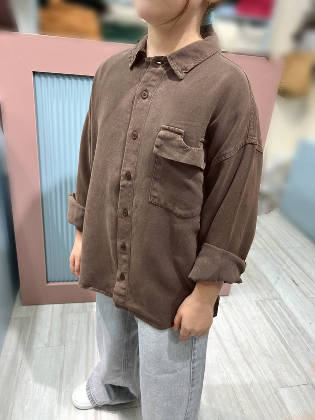پیراهن کتان لخت آکو