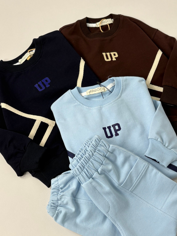 ست بلوز و شلوار جاگر دورس up