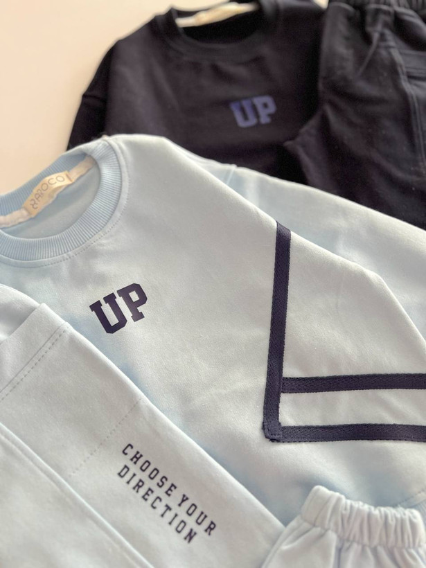 ست بلوز و شلوار جاگر دورس up