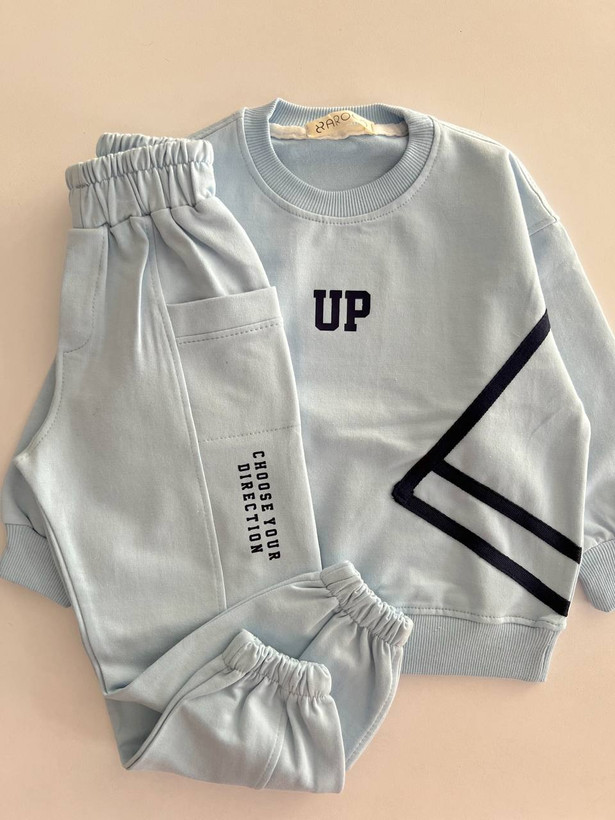 ست بلوز و شلوار جاگر دورس up