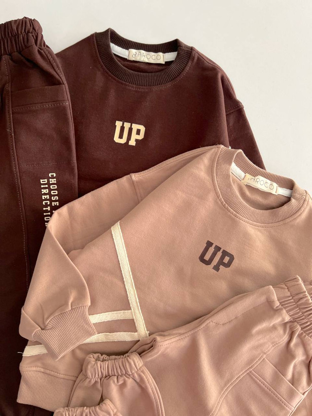 ست بلوز و شلوار جاگر دورس up