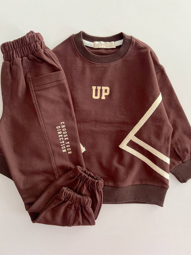 ست بلوز و شلوار جاگر دورس up